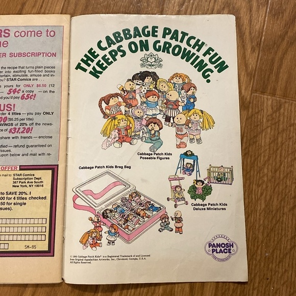 Donated Marvel Star Comics Planet Terry #4 Vintage July 1985 - Picture 8 of 11